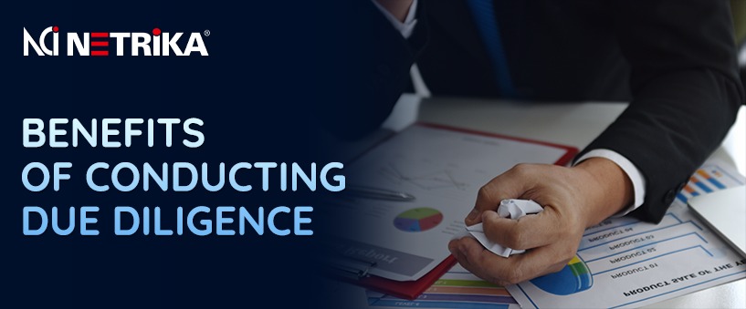 Benefits of conducting Due Diligence